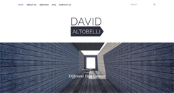 Desktop Screenshot of davidaltobelli.com