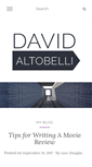 Mobile Screenshot of davidaltobelli.com
